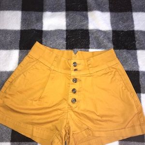 High waisted shorts worn once